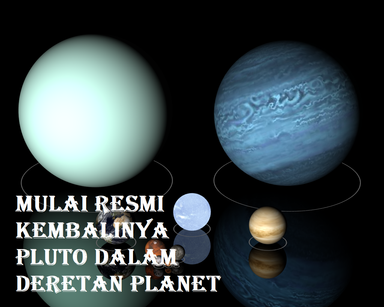 Mulai Resmi Kembalinya Pluto Dalam Deretan Planet